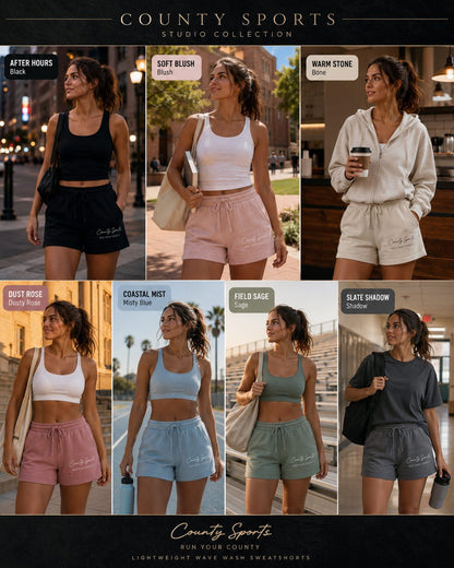 The Studio Short — Women's Wave Wash Sweatshort
