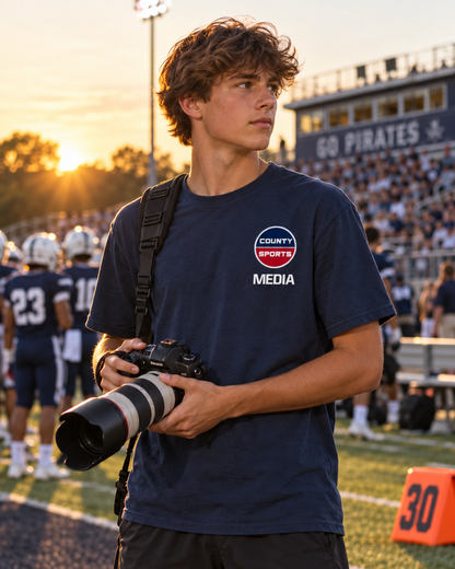 County Sports North Carolina Media Shirt - Dark