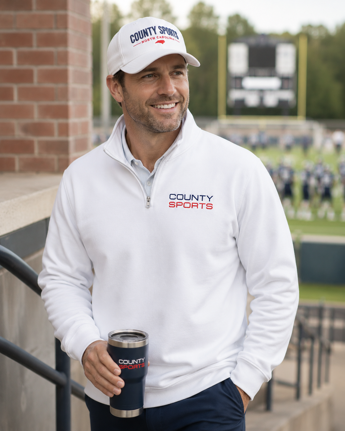 County Sports Quarter-Zip Sweatshirt