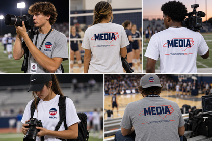 County Sports North Carolina Media Shirt - Light