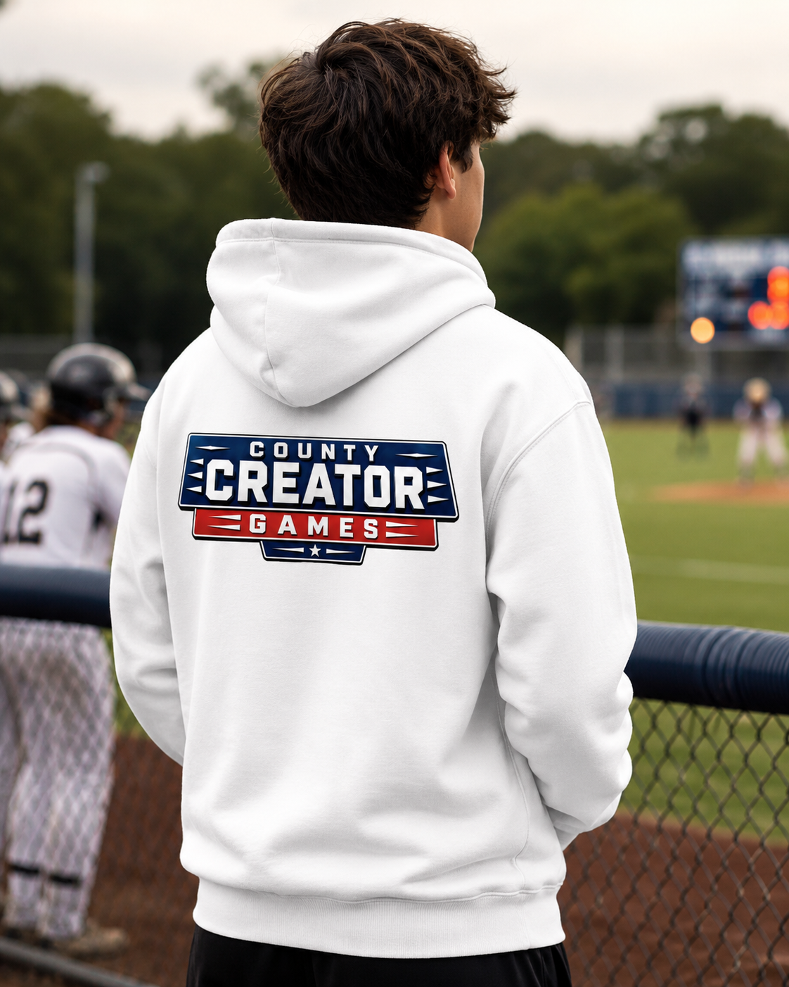 County Sports Creator Games White Hoodie