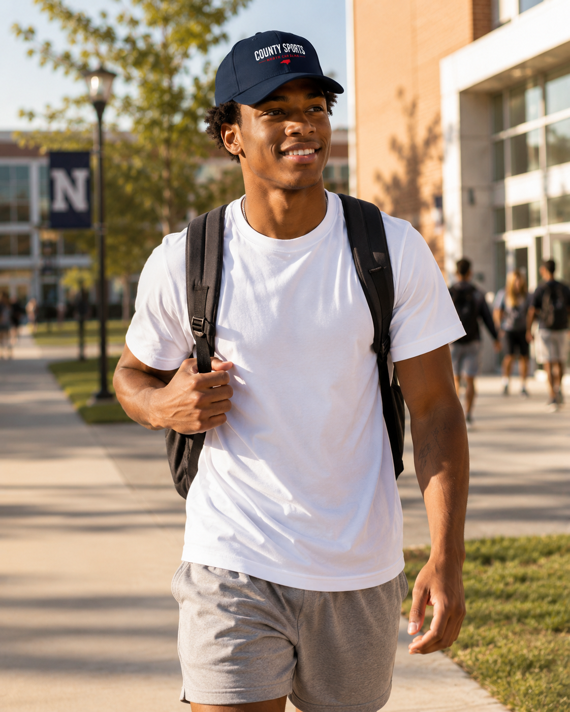 The Prospect Cap — Navy / Black