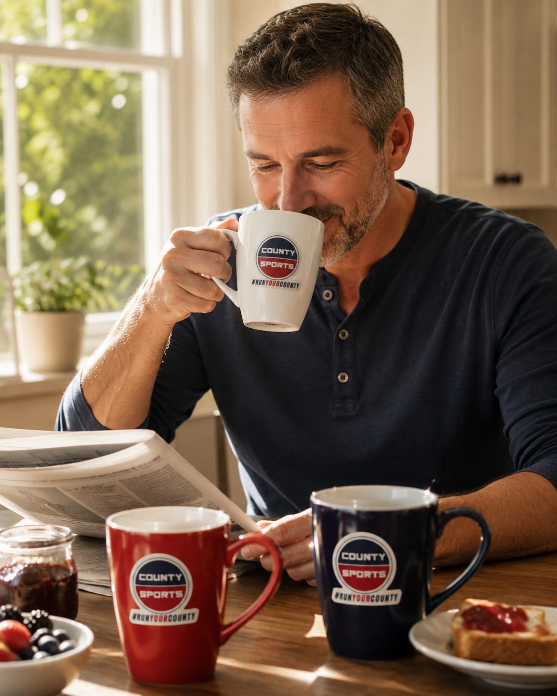 County Sports Coffee Mug – #RunYourCounty