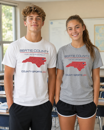 Bertie County Top 50 Prospect Tee — front