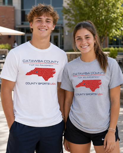 Catawba County Top 50 Prospect Tee — front