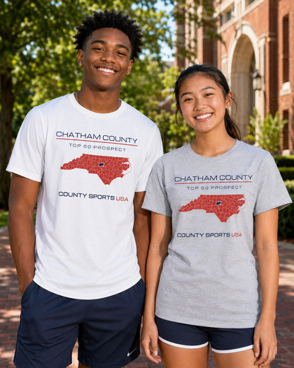 Chatham County Top 50 Prospect Tee — front