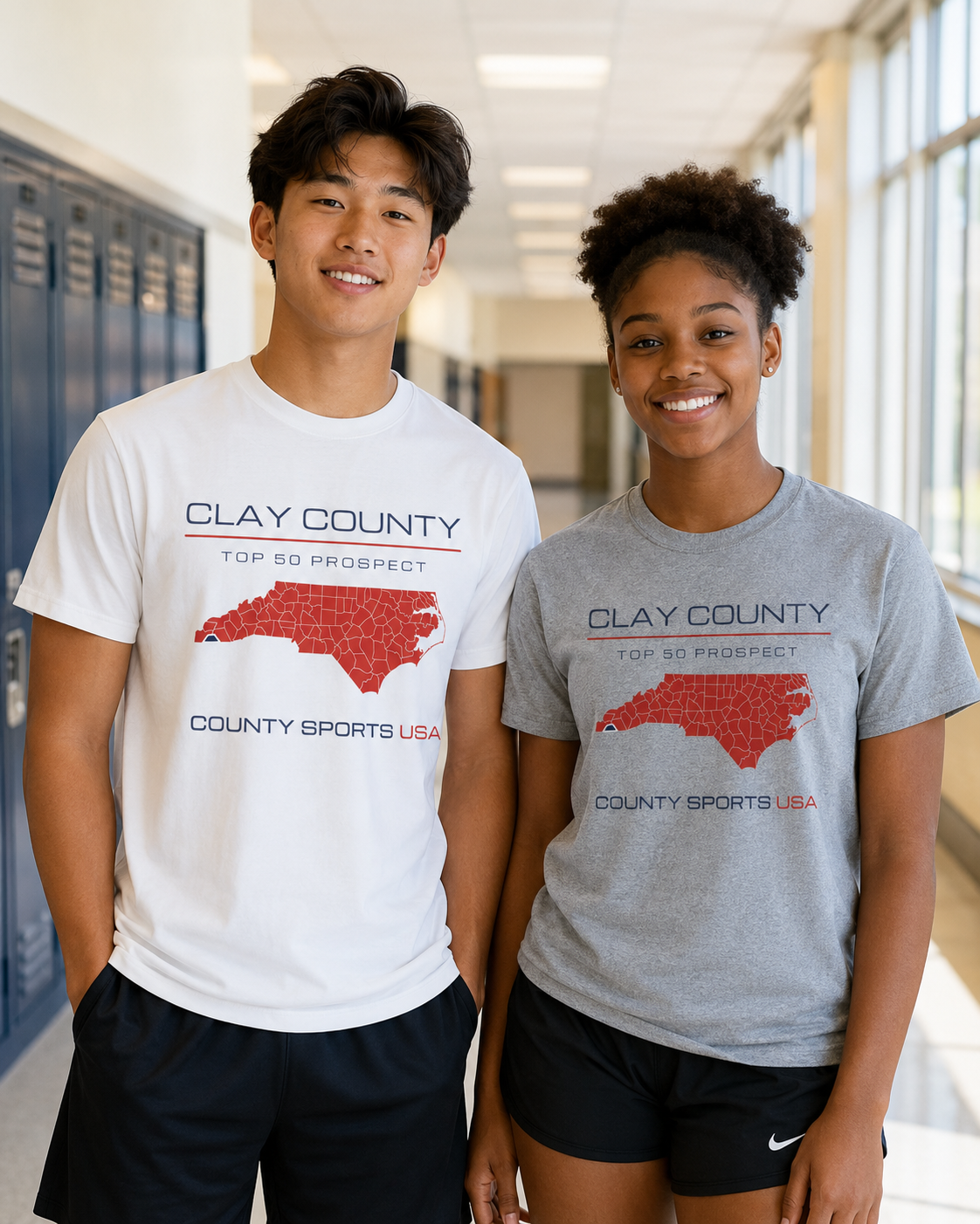 Clay County Top 50 Prospect Tee — front