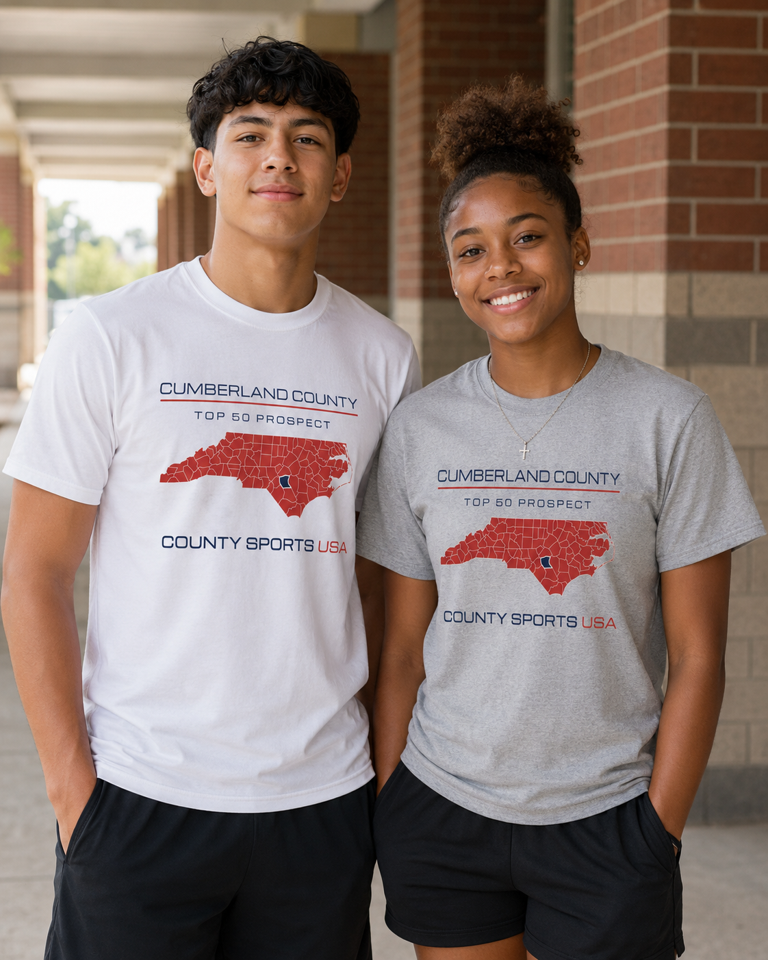 Cumberland County Top 50 Prospect Tee — front