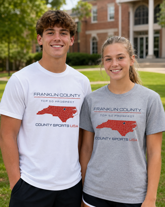 Franklin County Top 50 Prospect Tee — front