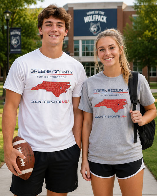 Greene County Top 50 Prospect Tee — front