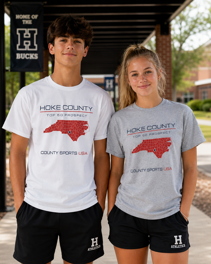 Hoke County Top 50 Prospect Tee — front