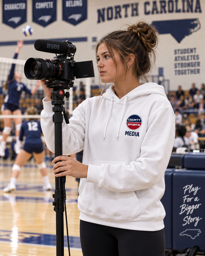 County Sports North Carolina Media Hoodie - Light