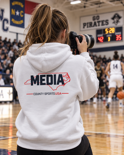 County Sports North Carolina Media Hoodie - Light