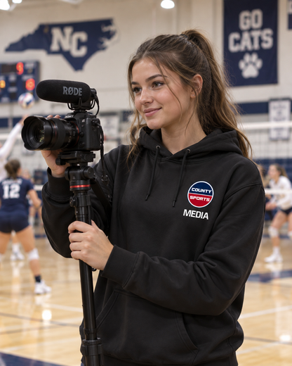 County Sports North Carolina Media Hoodie - Dark