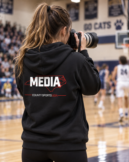County Sports North Carolina Media Hoodie - Dark