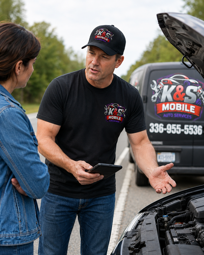 K&S Mobile Mechanic Custom Service Tee