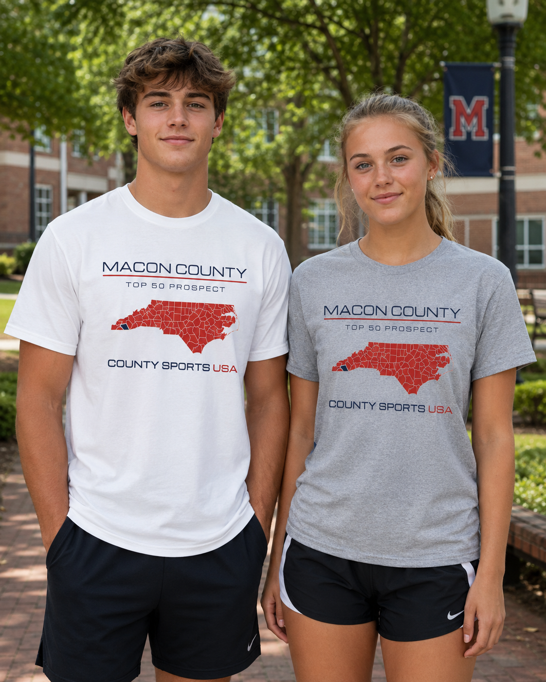 Macon County Top 50 Prospect Tee — front