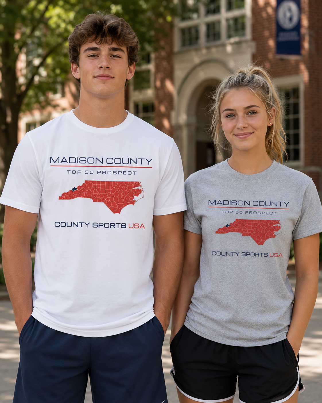 Madison County Top 50 Prospect Tee — front