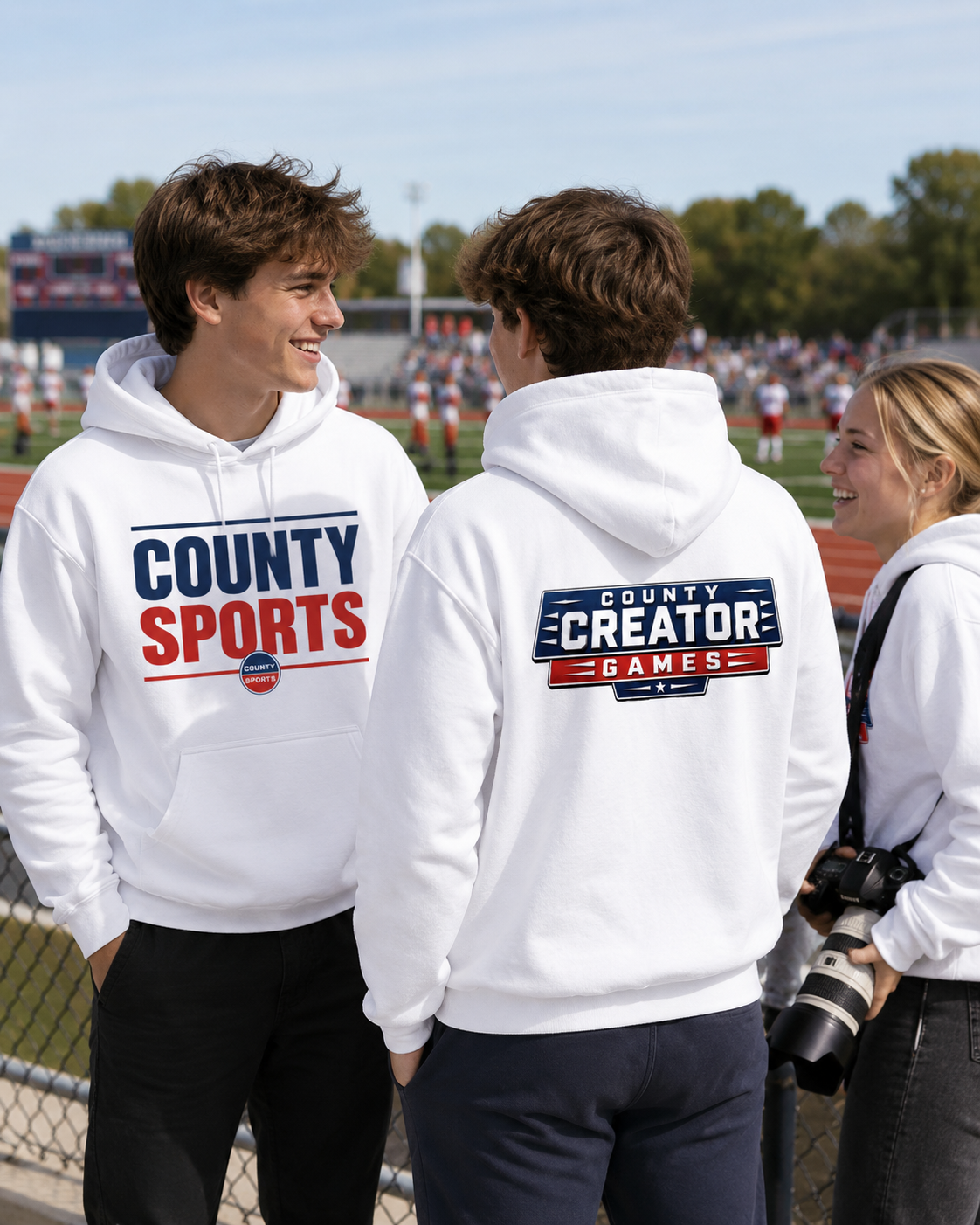 County Sports Creator Games White Hoodie