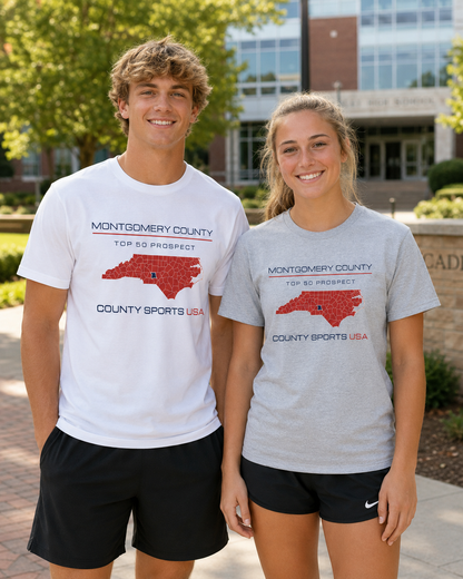 Montgomery County Top 50 Prospect Tee — front