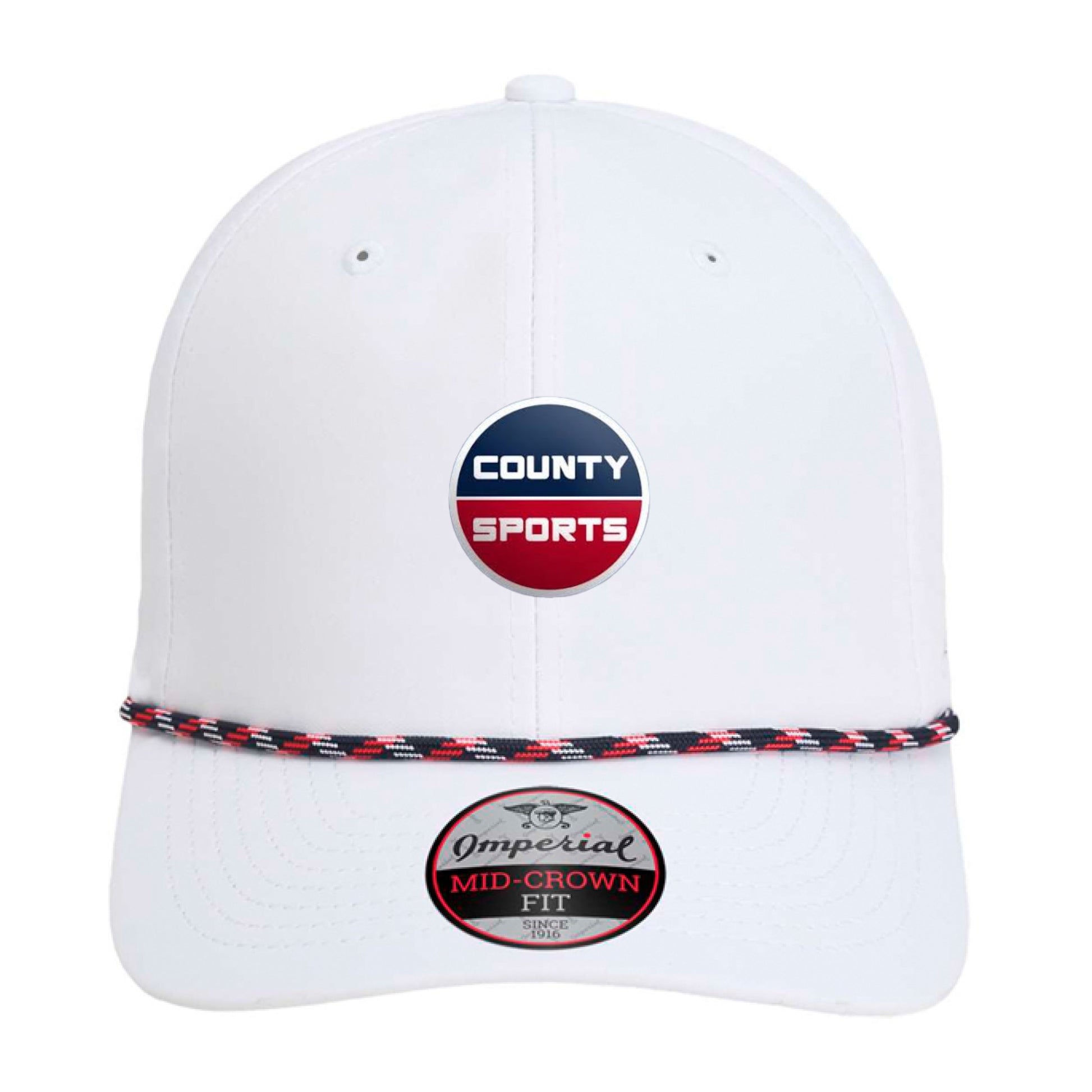 White/ Navy/ White/ Red - FRONT