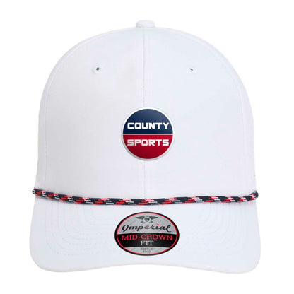 White/ Navy/ White/ Red - FRONT