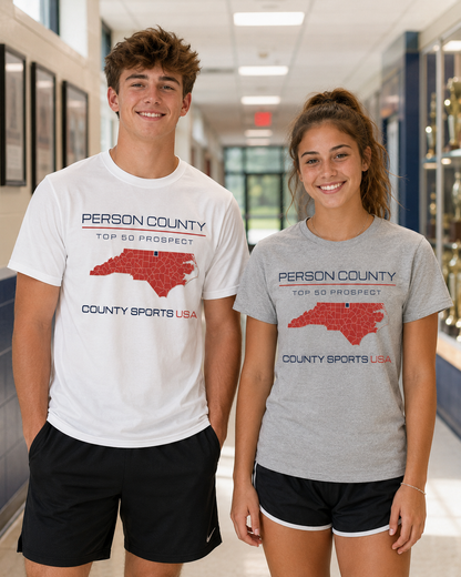 Person County Top 50 Prospect Tee — front