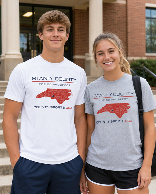 Stanly County Top 50 Prospect Tee — front