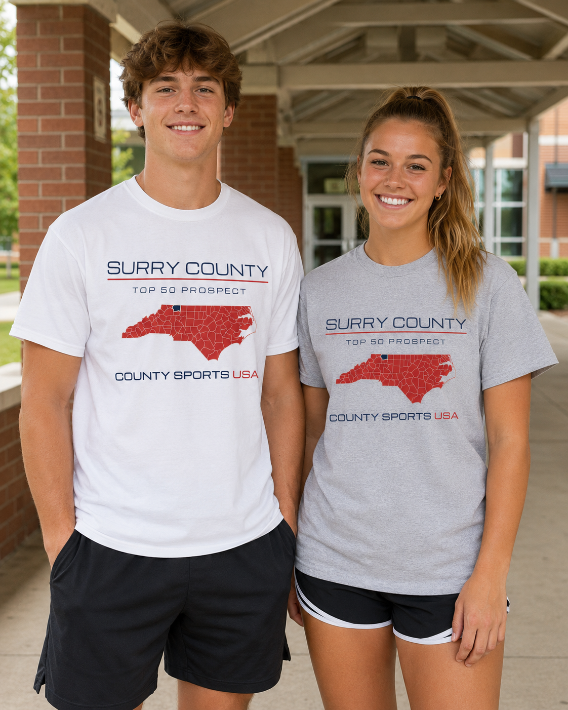 Surry County Top 50 Prospect Tee — front