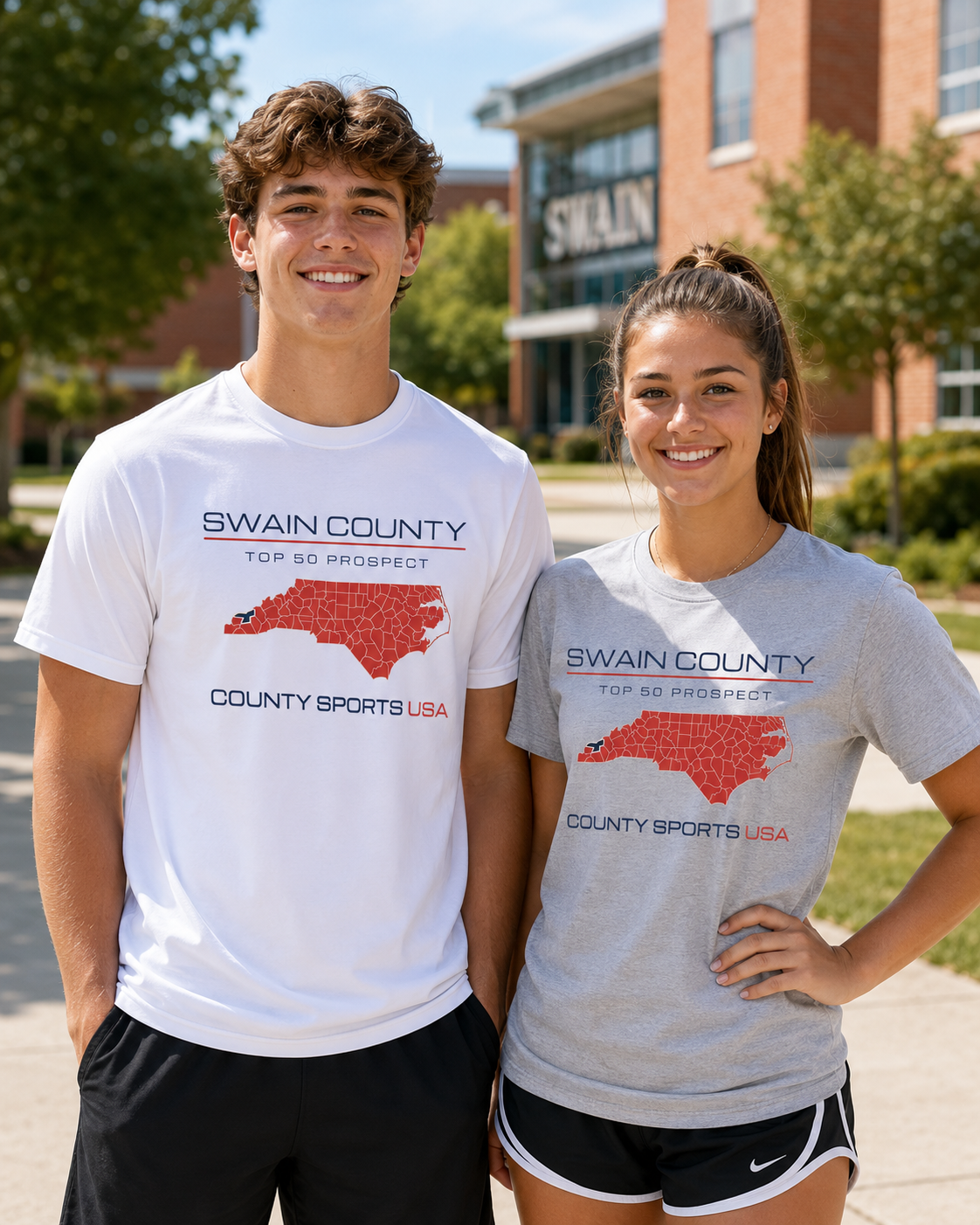 Swain County Top 50 Prospect Tee — front