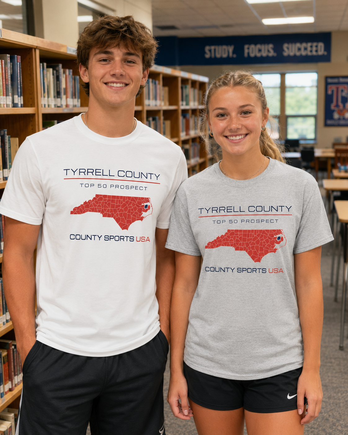Tyrrell County Top 50 Prospect Tee — front
