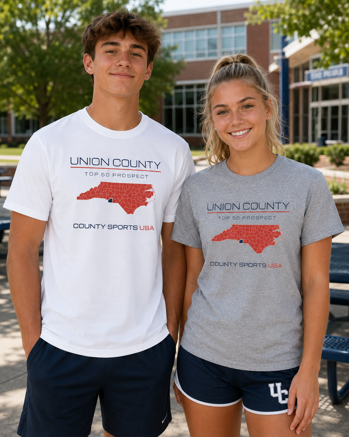 Union County Top 50 Prospect Tee — front