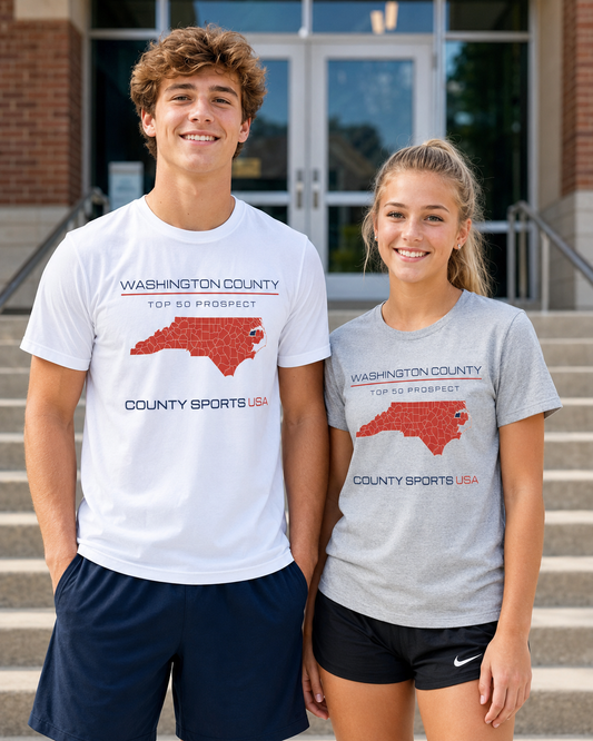 Washington County Top 50 Prospect Tee — front