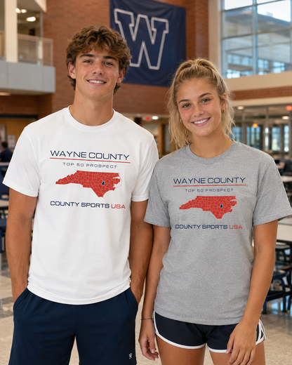 Wayne County Top 50 Prospect Tee — front